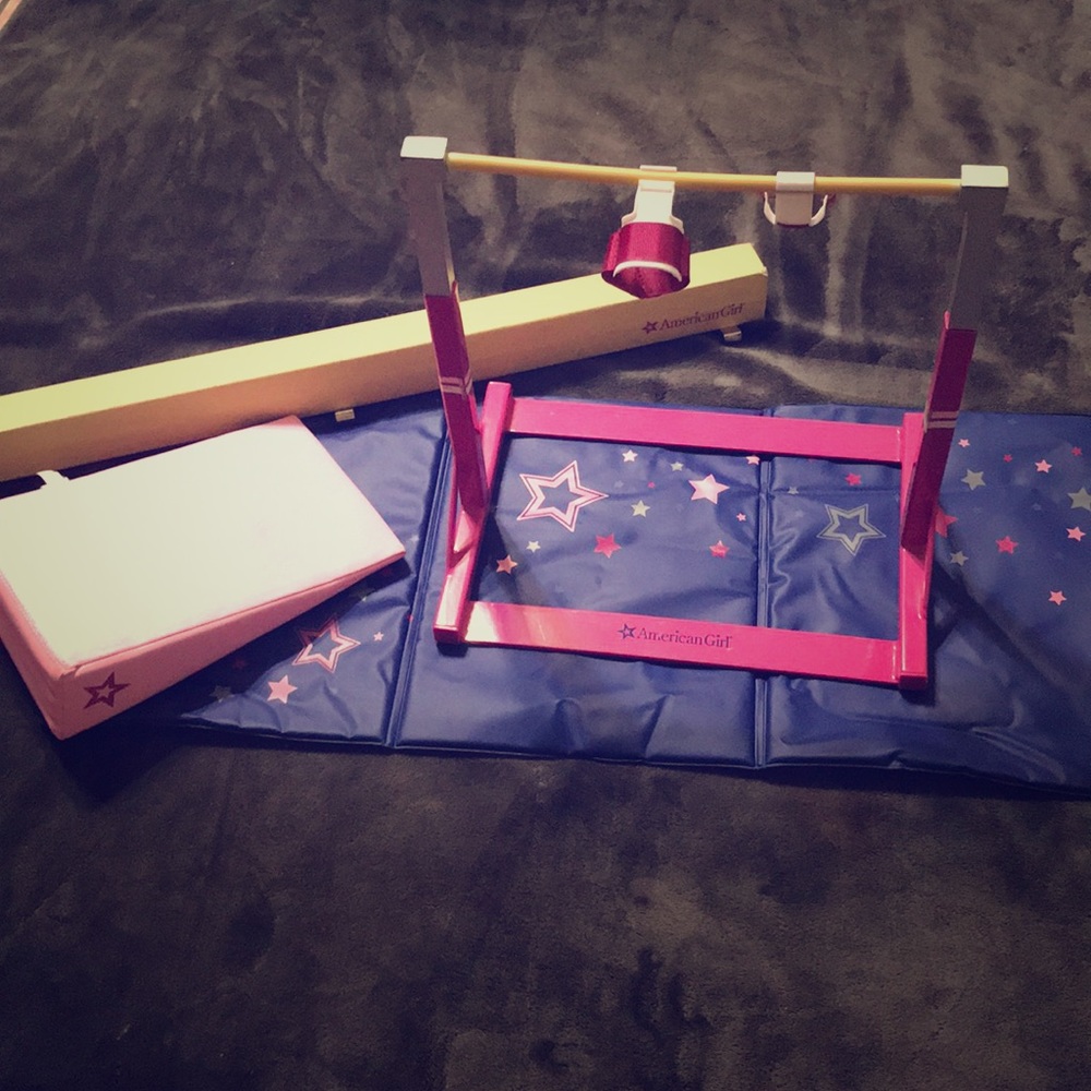 American Girl Gymnastics Set